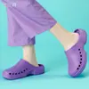 Zuecos Médicos Bulan Ni Zapatos de Trabajo para Enfermera Transpirables Anti-Olor Antideslizantes Suela Suave Cómodos para Estar de Pie Mucho Tiempo Zapatillas para Pies No Cansan