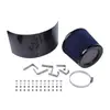 Filtro de Admisión de Aire Cónico de 3 Pulgadas 76 mm Kit de Admisión de Alto Flujo Cónico de Malla 76 mm Universal