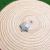 Colgante de Estrella de Cinco Puntas de Piedra Natural Accesorios para Joyería DIY Kit de Materiales Hechos a Mano Cuentas de Estrella de Cristal de Color Mixto