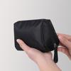 Bolsa de almacenamiento portátil para cosméticos transfronterizos para mujer, minibolsa pequeña con boca roja, bolsa de almacenamiento de gran capacidad para cosméticos, bolsa para salidas.