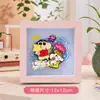 Nuevo Regalo Temático de Crayon Shin-Chan con Marco de Fotos 3D y Diseño Dinámico de Superman para Decoración Infantil, Producto con Licencia Auténtica