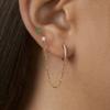 Aretes Asimétricos Nuevos Europeos y Americanos Aretes de Borla de Botas con Clip Venta Caliente Transfronteriza Aretes de Cactus de Circonita Aretes