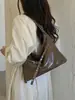 Bolso de hombro minimalista estilo coreano transfronterizo para mujer, nuevo diseño de nicho vintage 2026, bolsa de mano de gran capacidad para el día a día
