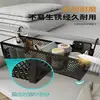 Cesta colgante para cama de dormitorio, estante de almacenamiento lateral de la cama, organizador de mesita de noche suspendido, estante de almacenamiento para habitación de dormitorio sin perforaciones