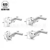 Stud para Ceja Curva de Aleación de Titanio F136, Barra para Oreja, Cuidado del Oído, Estilo Simple, Stud para Nariz de Mujer, Stud para Labio, Venta al por Mayor desde la Fábrica de Origen