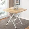 Mesa plegable para mesa de comedor en casa simple casa de alquiler plegable dormitorio de estudiantes mesa pequeña mesa cuadrada simple