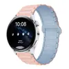 Correa magnética de silicona de tres cuentas para Samsung Huawei Watch Band GT3/4/5 Glory watch4567 de segunda generación