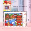 Ímã de Geladeira Cidade Antiga de Langzhong Lembrancinhas Criativas Culturais de Tendência Nacional Cidades Turísticas Populares Check-In Ímã de Geladeira de Madeira Atacado