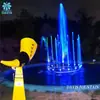 Área Escénica Fuente Gritona Punto Famoso en Internet Fuente Interactiva Sensible al Son Proyecto de Fuente de Agua Fuente CNC Personalizada