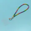 Nueva Cadena Corta de Diamantes Cadena para Teléfono Móvil Correa de Muñeca de Diamante de Lujo Ligero Cadena para Colgar Teléfono Móvil Anti-Pérdida Cadena de Diamantes de Colores