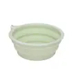 Tigela Dobrável para Cães de Estimação, Tigela Portátil para Cães para Uso ao Ar Livre, Tigela de Água para Exterior, Tigela de Comida para Cães em Silicone