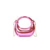 Bolsa Acrílica Fashion Cor Doce 2025 Verão Nova Moda Europeia e Americana Bolsa de Jantar de Corrente Mensageiro Bolsa Feminina