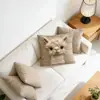 Fundas de Almohada de la Popular Serie de Animales Lindos de Amazon para Decoración de Sofá del Hogar, Fundas de Cojín Cortas de Felpa