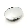 Tapa de buje de rueda modificada de 69 mm, tapa de rueda de 66 mm, tapa central de rueda de coche, tapa protectora, tapa de anillo de acero de 64 mm, negro plateado