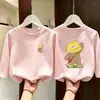 Ropa Nueva Otoño e Invierno 2026 para Bebé Niño Camisetas Algodón Puro Ropa de Otoño Camisetas de Manga Larga para Niños Ropa Interior para Niños Camisetas de Moda