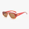2026 Moda Retro Europea y Americana Nueva Gafas de Sol de Doble Puente para Hombres y Mujeres, Protección UV YT135
