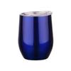 Termo para vino tinto de acero inoxidable 304, 12 oz, diseño de cáscara de huevo, para coche Huatu, en forma de U, con estampado grande