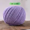 Novelo de Fio de Algodão Redondo Oco de 2mm, Kit de Material DIY de Fio Oco, Tecelagem Manual de Algodão e Linho, Firme e Rígido, Direto da Fábrica