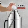 Bolsa de agua caliente de acero inoxidable, hervidor doméstico, termo, botella de agua caliente de gran capacidad, hervidor aislado para dormitorio