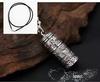 Colgante vintage para hombre y mujer, amuleto con forma de animal, mantra de seis palabras, en plata de ley s990, con caja giratoria Gawu.