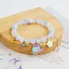 Pulsera Nueva Estilo Coreano con Cristales de Conejito Lindo, Joyería de Pulsera para Estudiantes, Sensación de Alta Gama para Niñas
