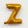 Globos de Papel de Aluminio Naranja de 16 pulgadas Estilo Americano Delgados con Alfabeto Inglés y Números para Fiesta de Cumpleaños y Decoración de Boda