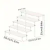 Expositor acrílico de baixo custo, prateleira multicamadas transparente para figuras e blind boxes, expositor e prateleira de armazenamento padrão