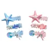 Hermosos Pinzas para el Cabello Pequeñas para Niñas, Accesorios para la Cabeza de Sirena, Pinzas Laterales Nuevas Estilo Princesa de Alta Gama, Accesorios para el Cabello Súper Lindos y Hermosos para Niñas