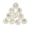 Suprimentos para tatuagem pó de látex branco sem látex sem poeira antiestático beleza nail art descartável antiderrapante capa de dedo de borracha