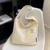 Bolsa de Lona Hongao Patrón de Logotipo Personalizado Bolso Satchel para Escuela/Trabajo Bandolera Cruzada Bolsa de Lona Patrón Impreso Personalizado