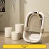 Banheira dobrável infantil, suporte reclinável, banheira universal, banheira grande, estendida, produtos para recém-nascidos, banheira para bebês