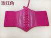 Estilo Europeo y Americano Cinturón Holgado Ajustado Estilo Coreano Faja Elástica Decorativa para Mujer Vestido Suéter Versátil de Moda Simple