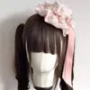 Lolita Original Hecho a Mano Multicolor Primavera Temática Lolita Lazo Cinta Pasador Encaje Sombrero