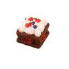 Acessórios de cola creme atacado depois de comer simulação de chocolate bolo de creme chaveiro pingente diy materiais artesanais