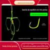 Carpa prateada e Bighead equilíbrio gancho trigeminal carpa prateada e Bighead mão de gancho explosivo Rod carpa prateada e gancho Bighead gancho fluorescente arremesso Gancho explosivo Rod