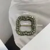 Hebilla de Joyería Cuadrada Love de Diamante Gris Aleado Hebilla de Toalla de Seda de Alto Grado Hebilla de Zapato Hebilla de Bolso Nudo de Esquina para Ropa Hebilla Japonesa