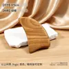 Sândalo Verde Natural Sândalo Vermelho Sândalo Preto Placa Gua Sha Triângulo Pássaro Placa Gua Sha Pode Imprimir Logotipo Universal para Massagem Raspagem de Todo o Corpo