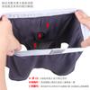 Ropa Interior para Hombre Procesamiento Personalizado Soporte para Escroto Bóxers Briefs Bala de Pistola U Convexo Separación Bóxers Briefs Seda de Hielo Venta Directa de Fábrica