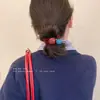 Diadema de Gomas para el Cabello con Cuentas de Plástico Arcoíris M&M para Mujer, Alta Elasticidad, No Dañina, Banda para el Cabello sin Marcas