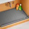 Alfombrilla Impermeable Personalizada para Fregadero 34x 22 pulgadas Alfombrilla Gruesa de Silicona Cubierta Protectora para Gabinete Alfombrilla Impermeable para Gabinete Alfombrilla de Almacenamiento de Silicona