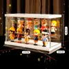 Caixa Cega Caixa de Armazenamento de Figuras Suporte de Exibição Boneca Pop Mart Lego Gabinete de Exibição Acrílico Transparente Venda por Atacado em Estoque
