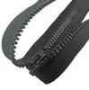 Exportación Europea y Americana No. 8 Cremallera de Chaqueta de Plumas de Resina Negra Bolsa de Fitness Equipaje Tienda Cola Abierta Única Cremallera Grande