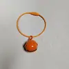 Chaveiro de Sino Cor Doce Criativo Anel de Fio Pintado Cor Pingente para Mochila Escolar Estudante Pingente de Boneca