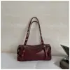 Bolso Retro Francés Bajo el Brazo para Mujer 2025 Nuevo de Alta Gama de Nicho Bolso Almohada Moderno Versátil para Viajes Diarios Bolso de Hombro Único