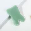 Palo Shujin para Desbloquear Meridianos, Raspador Facial con Forma de Pez de Jade, Palo de Masaje Portátil, Raspador para Masaje de Espalda, Personalizable