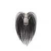 Flequillo Postizo para Mujer, Reemplazo de Cabello en la Parte Superior de la Cabeza para Aumentar el Volumen del Cabello, Cabello Artificial Esponjoso para Cubrir Canas, Pieza de Peluca, Flequillo Falso