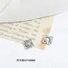 Robô Punk Pequeno Corrente de Metal Coração Punk Decoração Pingente DIY Acessórios Feitos à Mão Material