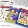 Cuaderno con Tablero Magnético de Clip de Gato KT de Dibujos Animados, Bloc de Notas Desprendible de Páginas de Colores A5, Cuaderno con Tablero de Clip de Alto Valor para Estudiantes