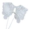 Nuevo chal con cuello de encaje de bordado de girasol soluble en agua, encaje de mariposa, Joker, cuello de mujer, venta al por mayor de fábrica transfronteriza