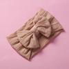 El Mejor Sombrero para Niños de Europa y América, Diadema Ancha Nudada para Bebé, Diadema de Jacquard de Nylon con Lazo para Niña, 33 Colores